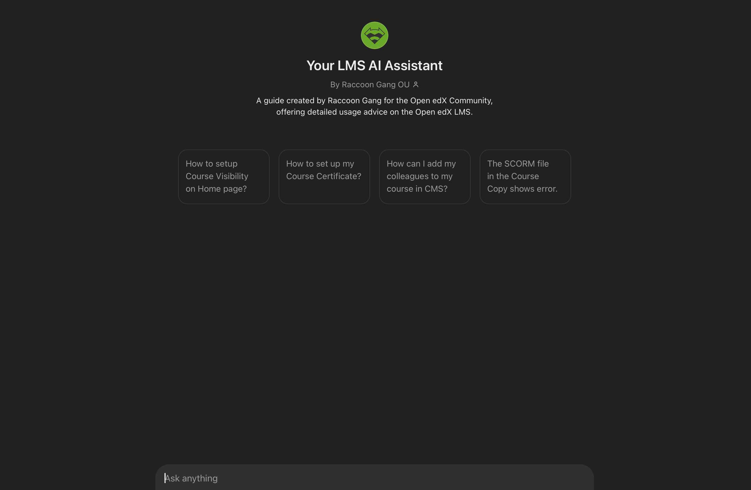 Custom ChatGPT for EdTech platform support